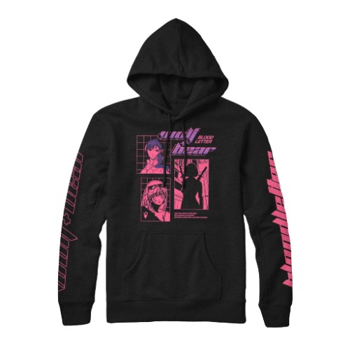 Bloodletter Comic Black Pullover | X-Large