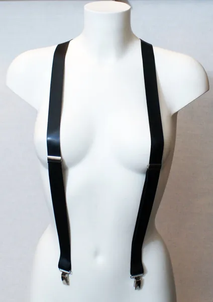 Unisex Latex Braces Suspenders