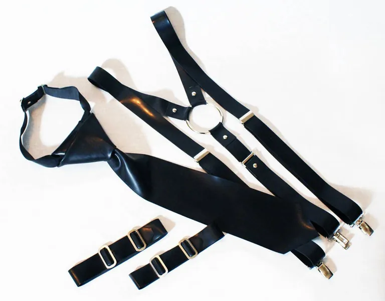 Shirt wearers Latex Accessories Set