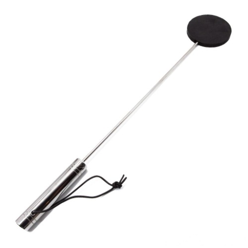 The Silicone Lolly Crop, Steel Handle | Black