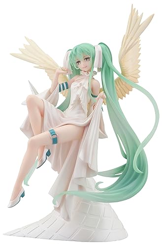 フリュー TENITOL AMU-TNL0001 Hatsune Miku Light, Total Height: Approx. 8.7 inches (220 mm), Non-Scale, ATBC-PVC, Painted, Finished Product Figure