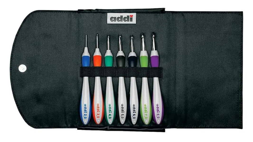 Gustav Selter GmbH & Co. KG. Swing Crochet Hook Set Case, Multi, One Size - 2.00-8.00mm