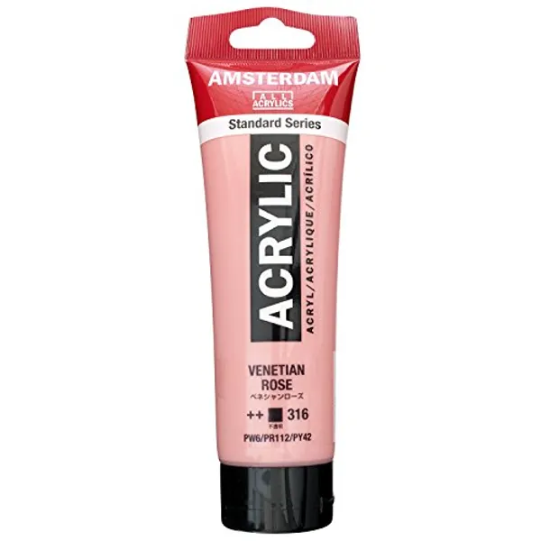 Amsterdam Standard Series Acrylic Tube 120 ml Venetian Rose 316 - Venetian Rose