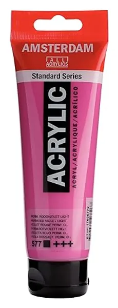 Amsterdam Standard Series Acrylic Tube 120 ml Permanent Red Violet Light 577 (17095772) - Permanent Red Violet Light