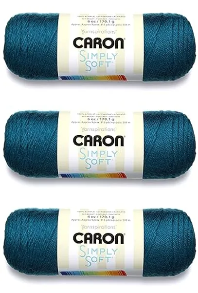 Caron Simply Soft-Pack of 3 Balls-170g Each Ball-Pagoda