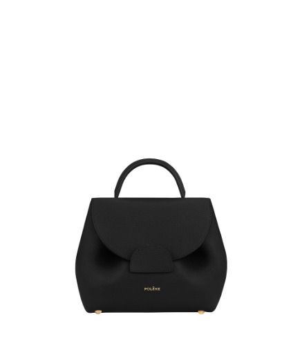 Polène Bag: Numéro Un Nano - Textured Black