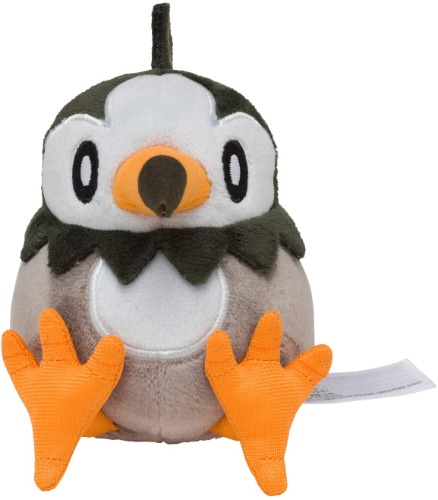 Pokemon - Starly - Pokemon Fit Plushie (Pokemon Center) - Brand New