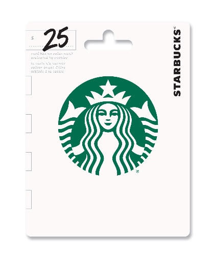 Starbucks Gift Card - 25 Standard
