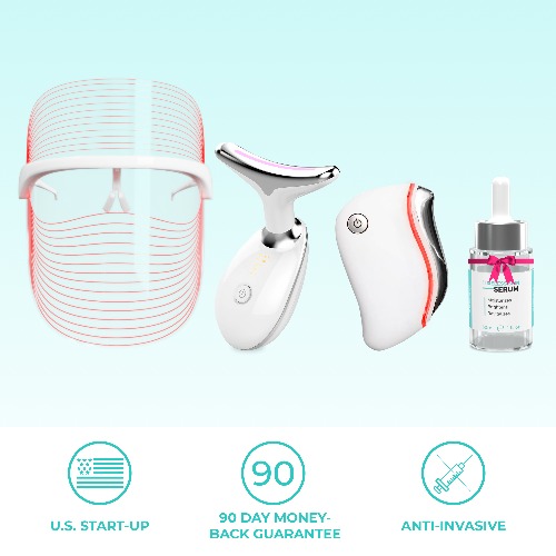 GuaSha Pro + MyoGlow + BioLux (Free Timeless Skin Serum)