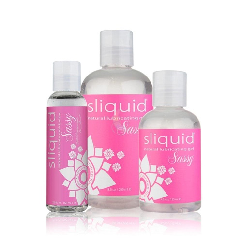 Sliquid Sassy Natural Anal Lubricant 🍑 - 8.5oz Bottle