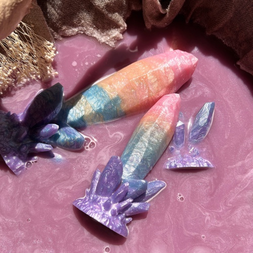 Echo Rainbow XXL Custom Dildo 