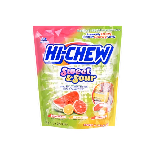Sweet & Sour Chewy  Jelly Gummy Candy 90g - Sweet and Sour