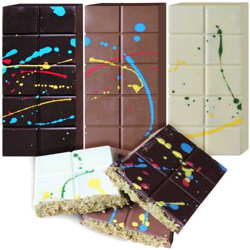 Dubai Chocolate Bar, Crispy Knafeh Chocolate Trio Milk, White & Dark Chocolate