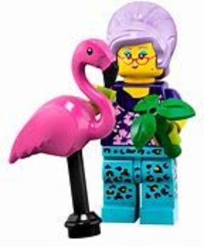 LEGO Minifigures Series 19 Gardener Minifigure with Flamingo 71025