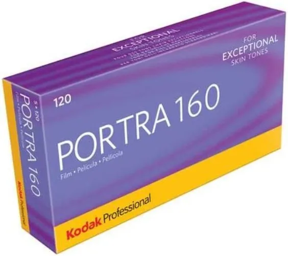 Kodak 120 Portra 160 Film (5 Pack)