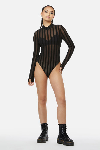 Busy Bodysuit | 6 / Black