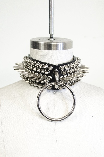 Cleopatra Choker | M/L (13"-15") / Black / Silver