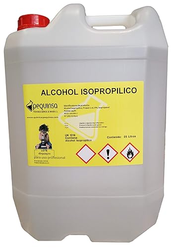 Alcohol Isopropilico 99,8% .Envase 25 Litros. Alta Pureza.