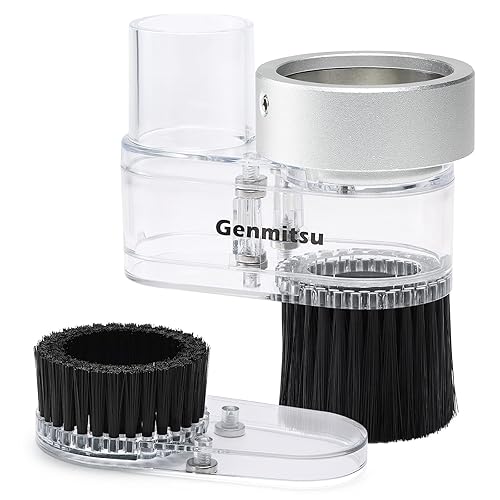 Genmitsu - Almohadilla antipolvo ABS para máquinas CNC con motor de 52 mm de diámetro, para la mayoría de motores de husillo de 300 W-500 W, transparente - pour moteur de 52 mm de diamètre