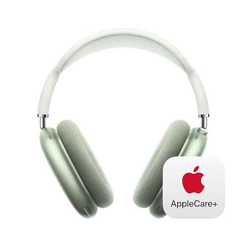 Apple AirPods Max Wireless Over-Ear Headphones with AppleCare+ (2 Years) - Green - Lightning - Green - With AppleCare+ (2 Years)
