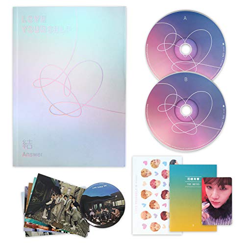 BTS Album - LOVE YOURSELF 結 ANSWER [ S ver. ] 2CD + Photobook + Mini Book + Sticker Pack + FREE GIFT / K-POP Sealed