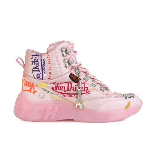Women's Pink Puffer Shoe | size 6