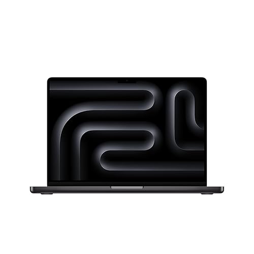 Apple 2023 MacBook Pro laptop M3 Max chip with 14‑core CPU, 30‑core GPU: 14.2-inch Liquid Retina XDR display, 36GB unified memory, 1TB SSD storage. Works with iPhone/iPad; Space Black - M3 Max - 1TB - Space Black - 36GB