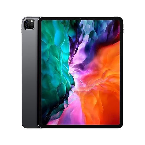 2020 Apple iPad Pro (12.9-inch, Wi-Fi, 256GB) Space Grey (Renewed) - 256GB - Wi-Fi - Space Gray