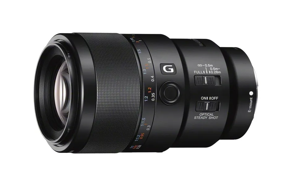 Sony SEL90M28G FE 90mm f/2.8-22 Macro G OSS Standard-Prime Lens