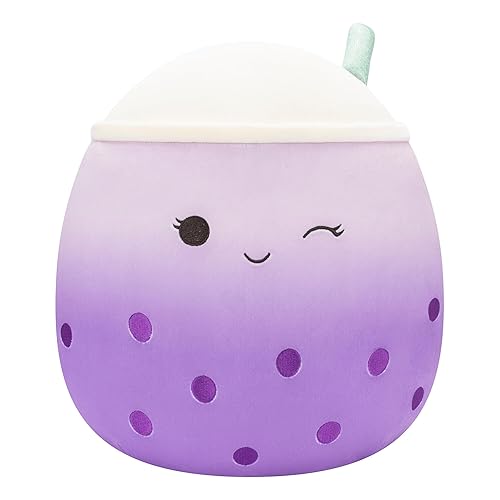 Squishmallows Purple Boba Tea