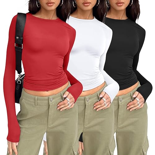 Long Sleeve Shirt Basic Tops