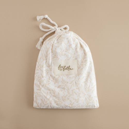 Golden Vines Organic Fitted Bassinet Sheet/Change Pad Cover | Golden Vines Organic Fitted Bassinet Sheet/Change Pad Cover