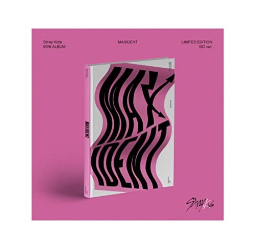 JYP Entertainment Stray Kids - MAXIDENT [GO ver.(Limited Edition)] Album+Pre-Order Benefit (DK1022),Pink