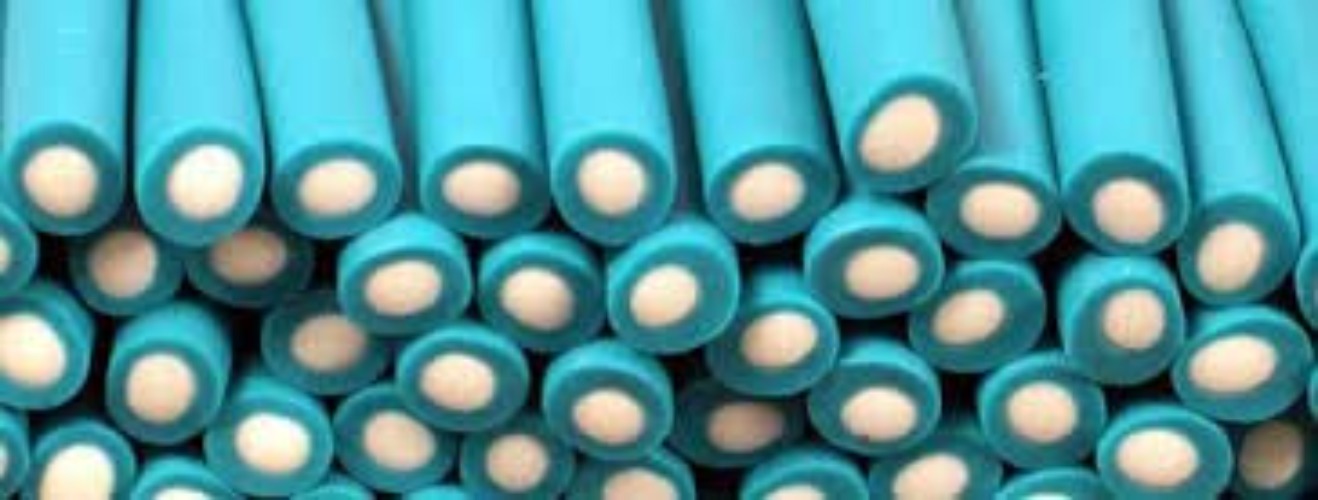 Blue Raspberry Pencil Cable Sweets Long 1200g `/ 100 pieces