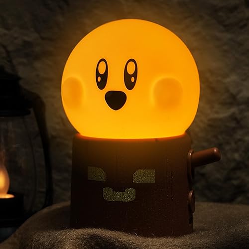 WANIDEA Cute Ghost Night Light, Warm Light Rechargeable Stepless Dimming Night Lights for Bedroom, Cute Little Buddy Ghost Anime Gifts, Funny Kids Room Decor for Teen Girls - Ghost Stump