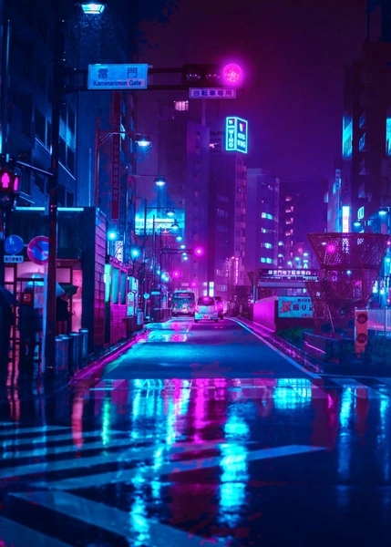 'Cyberpunk Tone' Poster by Eternal Art | Displate