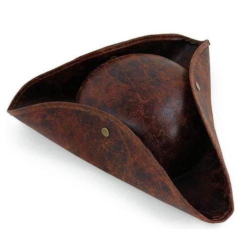 Captain Costume Caps Tricorn Hat Dress up for Masquerade Mardi Gras Adults