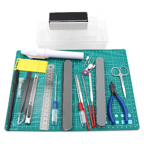 Preamer Professional Craft Modeler Tools Kit Set Hobby Model Building Basic Tools Kit For Car Model Assemble Building Kit