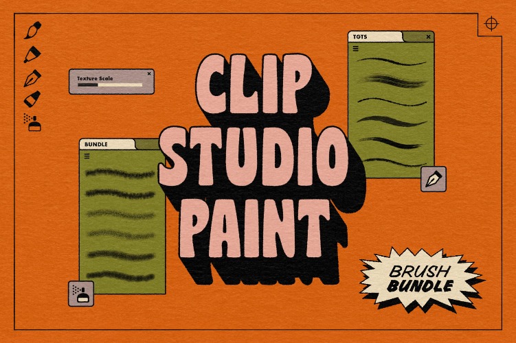 Clip Studio Brush Bundle | For Clip Studio Paint