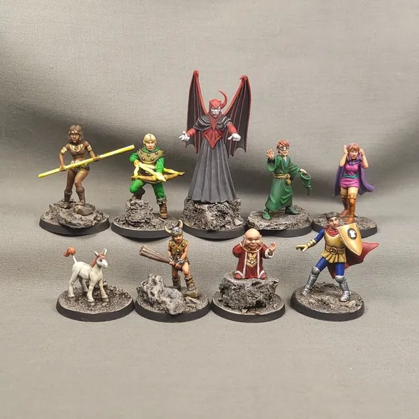 DnD Cartoon Show Miniatures venger Unpainted 28mm or 32mm Dungeons and Dragons