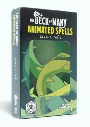 Deck of Many: Animated Spells: Level 1 A-F | Default Title