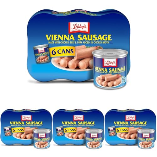Libby's Vienna Sausages, 4.6 oz. 6-Count (Pack of 4)