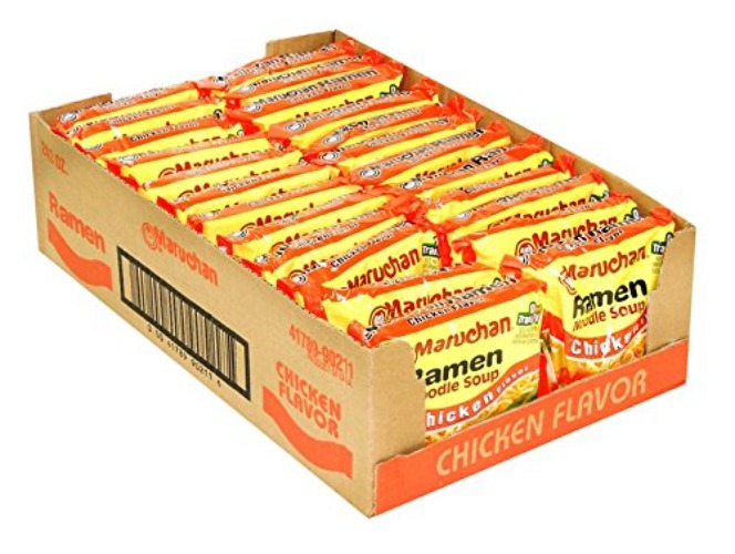 Maruchan Ramen, Chicken Flavor , Count 24 (3 oz) 