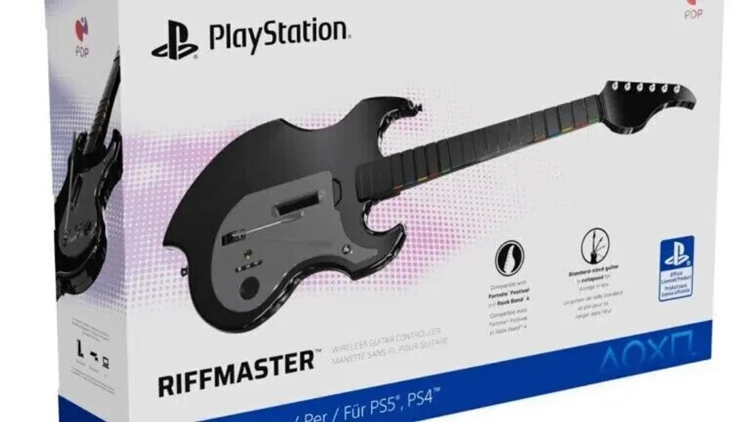 PDP RIFFMASTER Wireless Guitar Controller PlayStation 5 **CONFIRMED