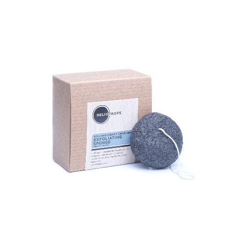 Konjaku Fiber & Charcoal Exfoliating Sponge