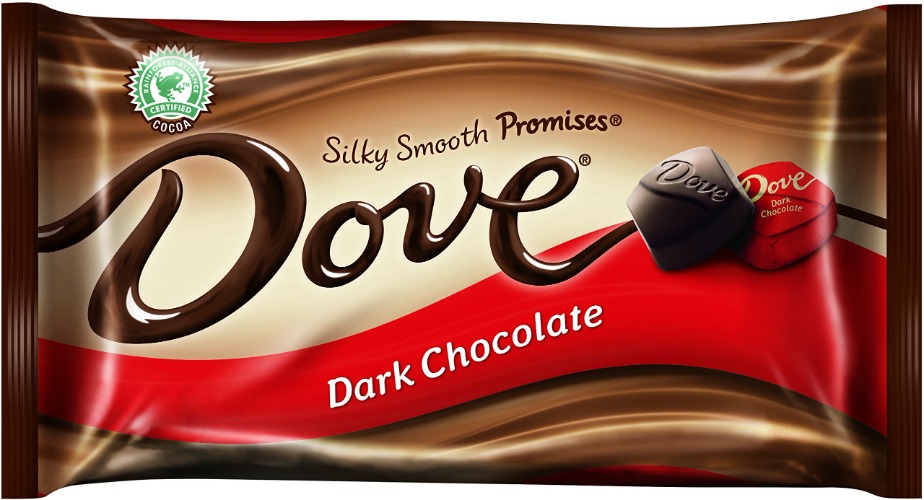 Dove Dark Chocolate Promises, 9.5-Ounce Packages (Pack of 4) - 
