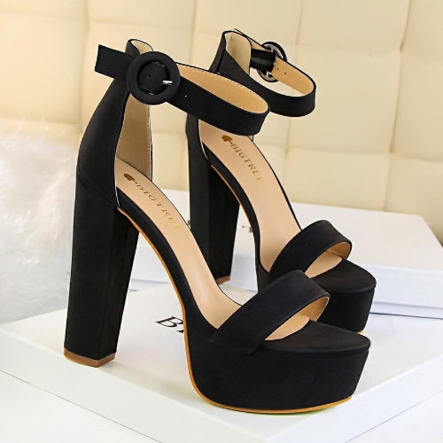 Sugarbaby Heels - Black / 10
