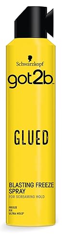 Schwarzkopf Got2b, Glued Lacca, Tenuta Ultra Forte, Spray per i Capelli ad Alta Tenuta, Fissaggio Forte, 300 ml - 300 ml (Confezione da 1)
