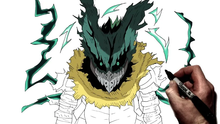 Deku Vigilante MASK 💚 MHA