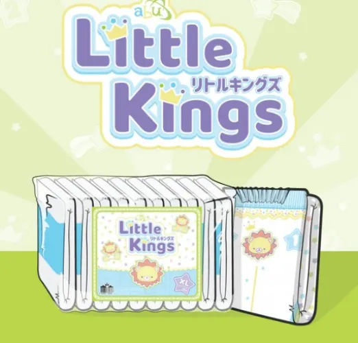 Little Kings | Pack - 10 Diapers / Large / No Scent